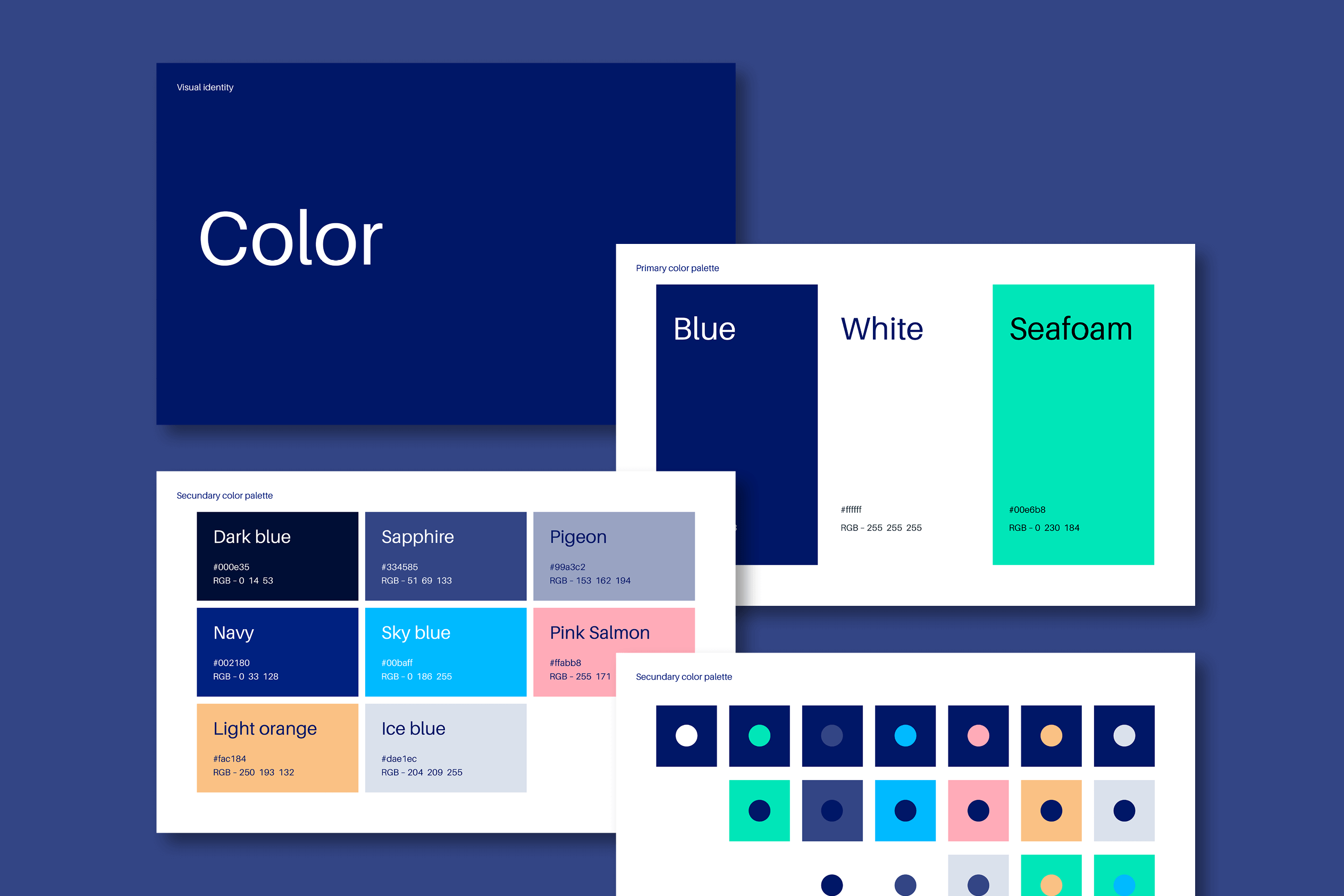 Clean Branding guidelines template by typefool