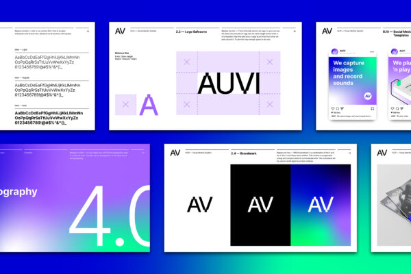 AUVI-BrandGuidelines-promovisuals by typefool